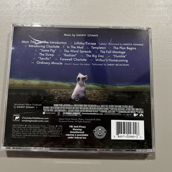 "CHARLOTTE'S WEB" Soundtrack - Picture 2 of 2